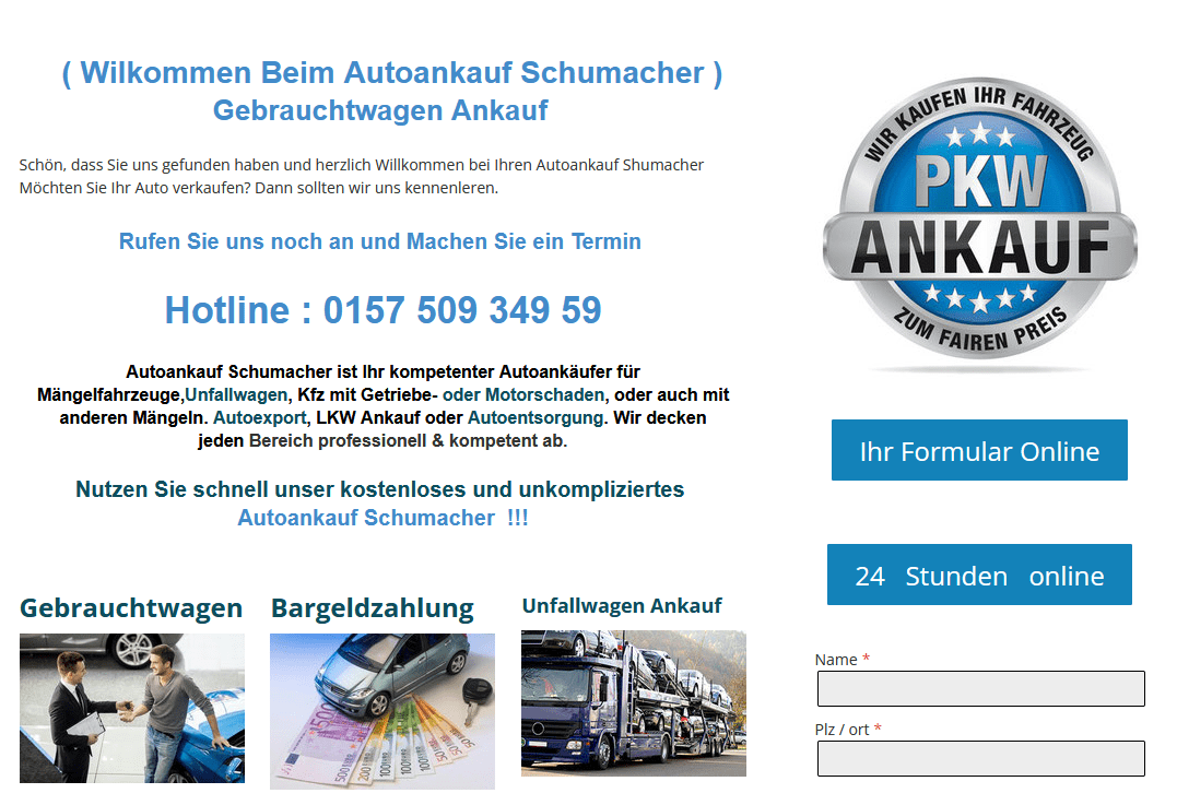 Die sichere Alternative des Autoankaufs in Bottrop